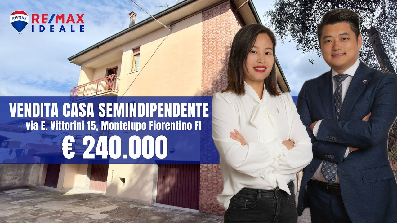 🏠 Vendita Casa Semindipendente sono 120mq doppio garage resede privato terrazzi Montelupo Fiorentino