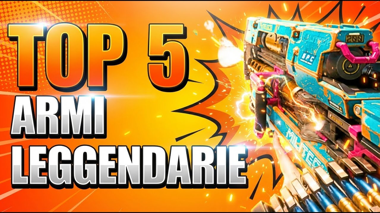 Top 5 Armi Leggendarie Cyberpunk 2077