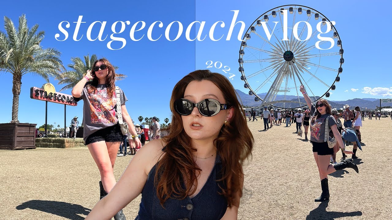 stagecoach vlog 2024 🐴🪩🤠