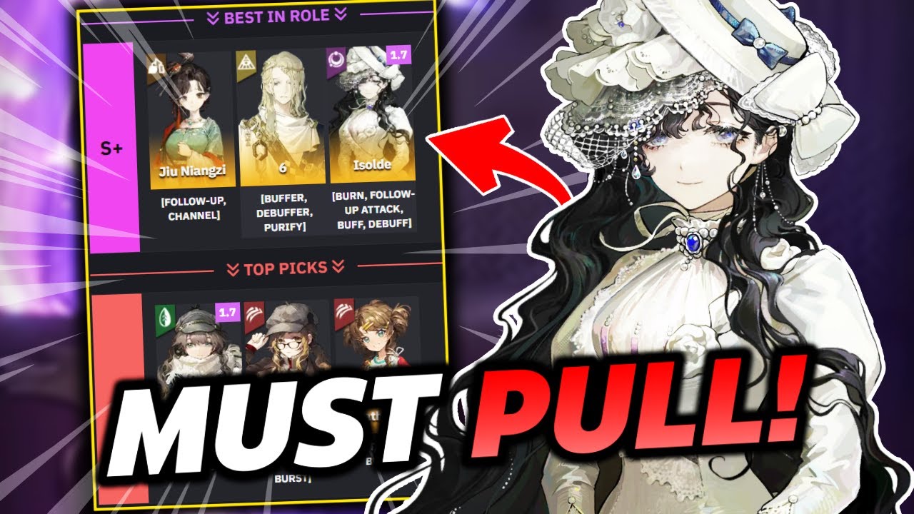 Isolde Is Absolutely Gorgeous! Top Meta Waifu - REVERSE1999