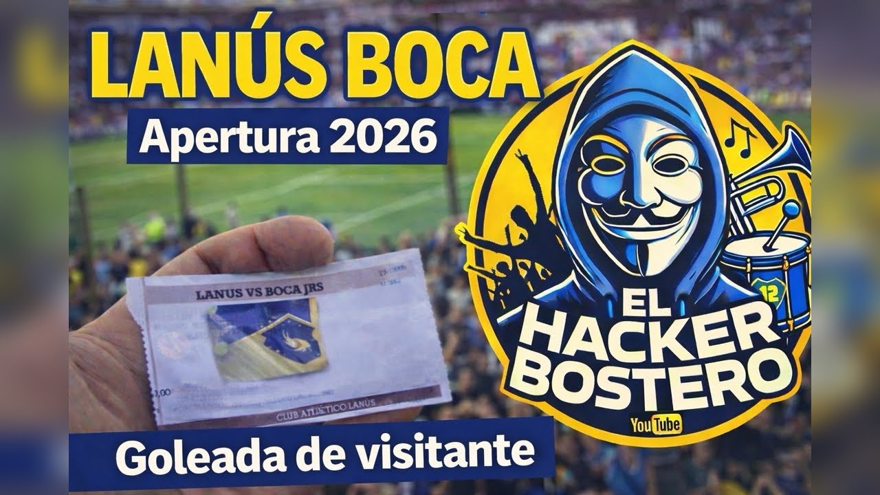 Lanús BOCA en todas partes vamo a estar / Gol de merentiel 