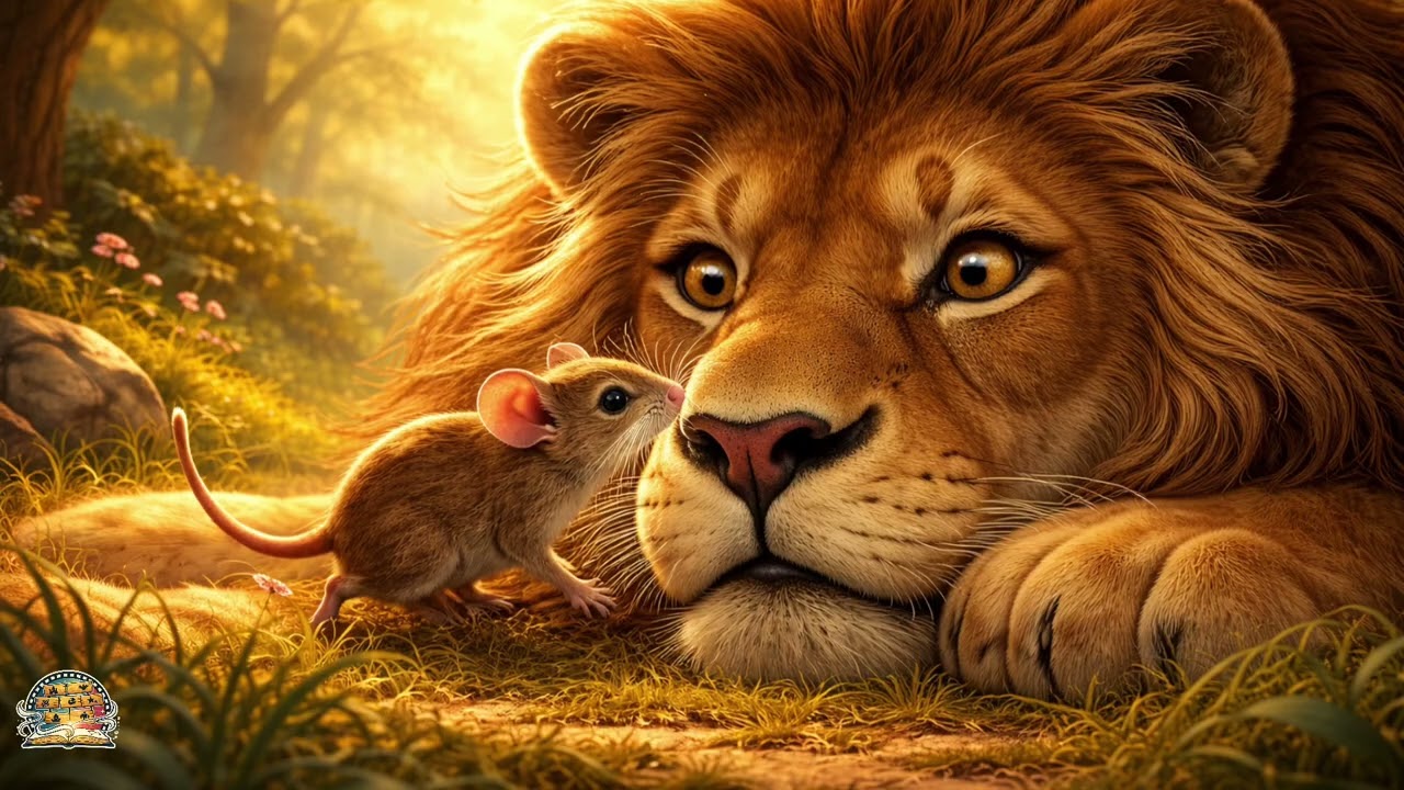 No One Is Too Small to Help 🐭❤️🦁 