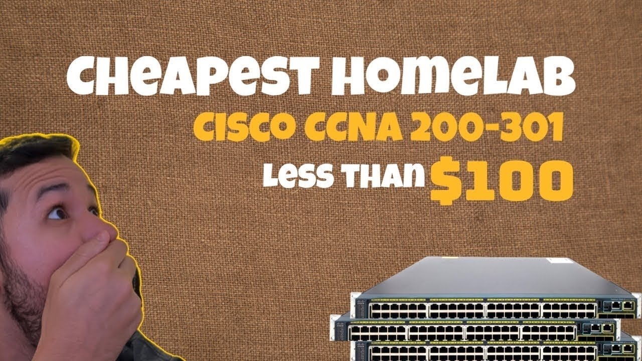 How I got CCNA 200-301 HOME LAB Equipment for $85