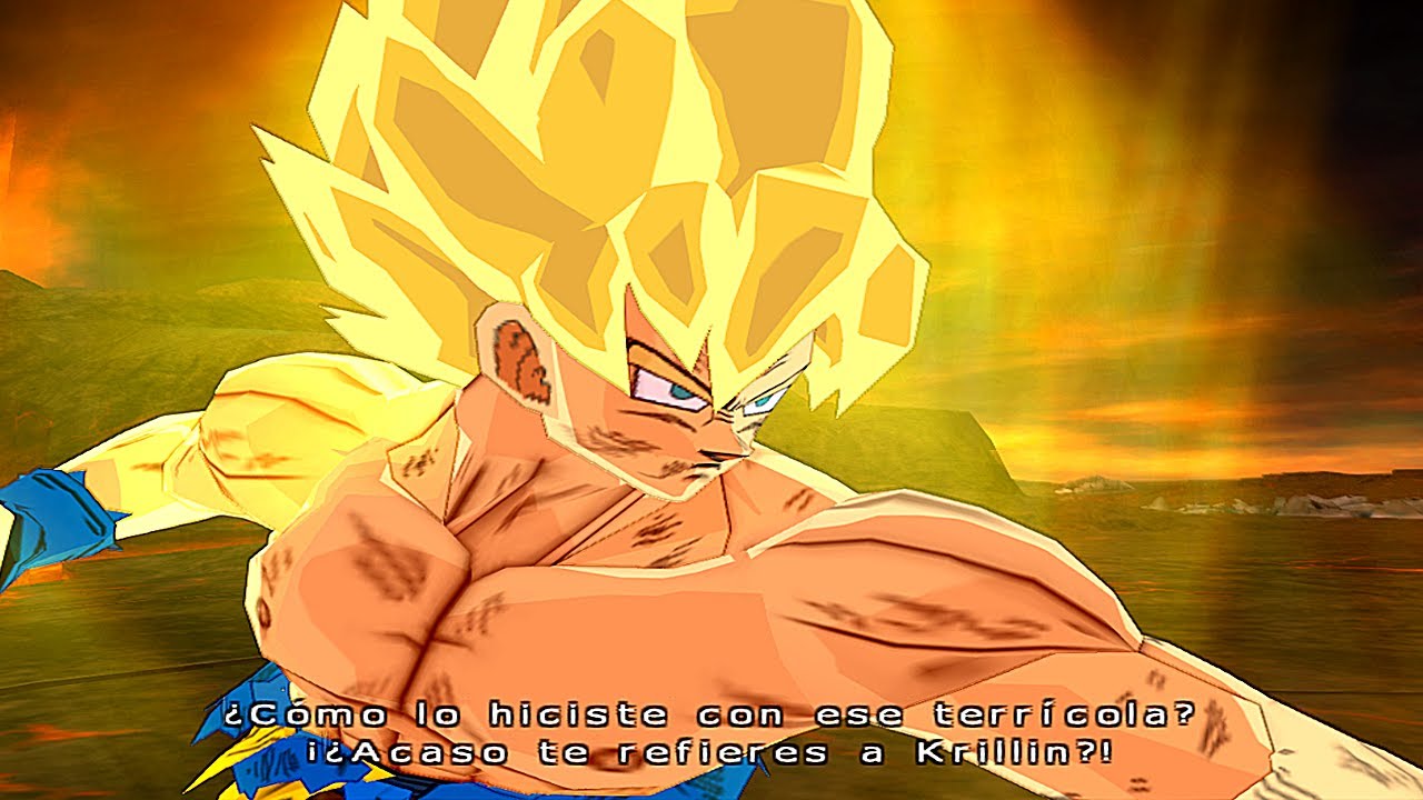 Goku SSJ vs Freezer 100% Max. Poder | Modo Historia | DBZ: Budokai Tenkaichi 3