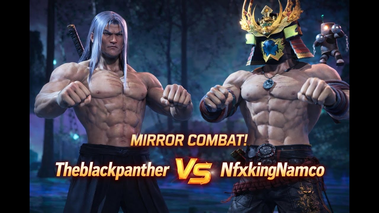 Theblackpanther Vs @nfxKingNamco Mirror Figth in TEKKEN 8 (Saison 2)