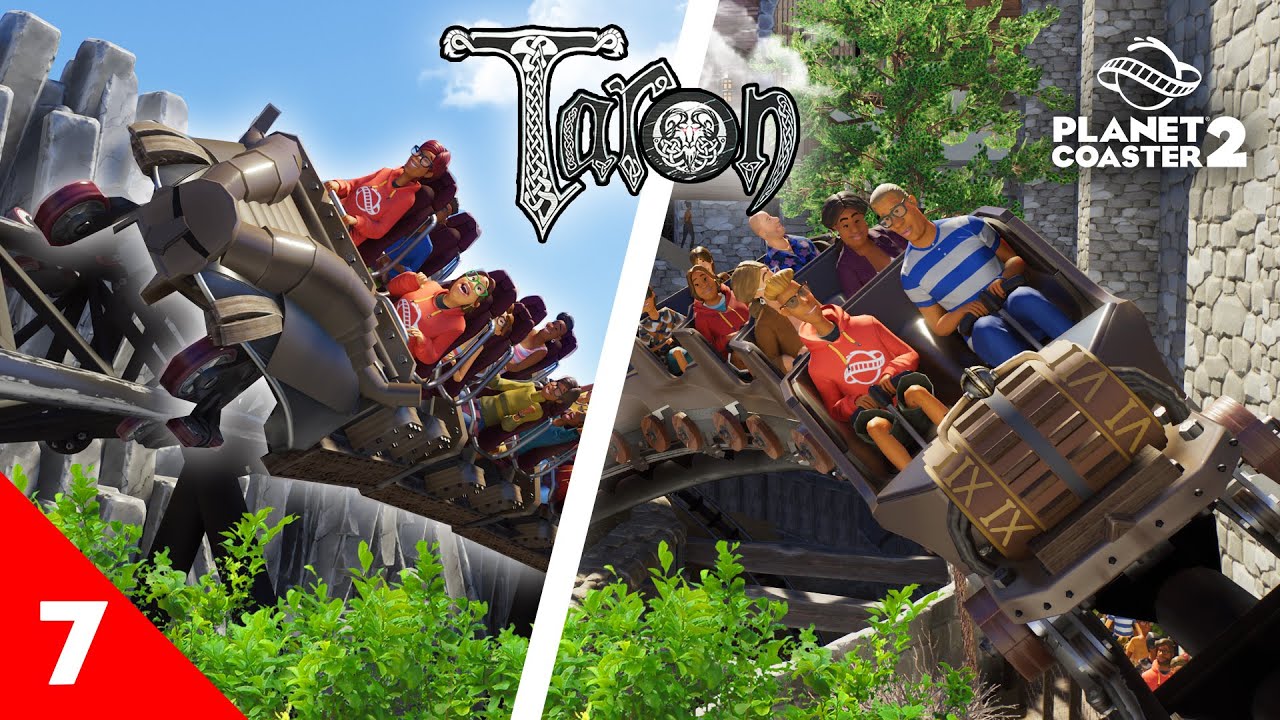 Реконструкция аттракциона Planet Coaster 2 от Тарона | Самая реалистичная постройка в истории | Э...