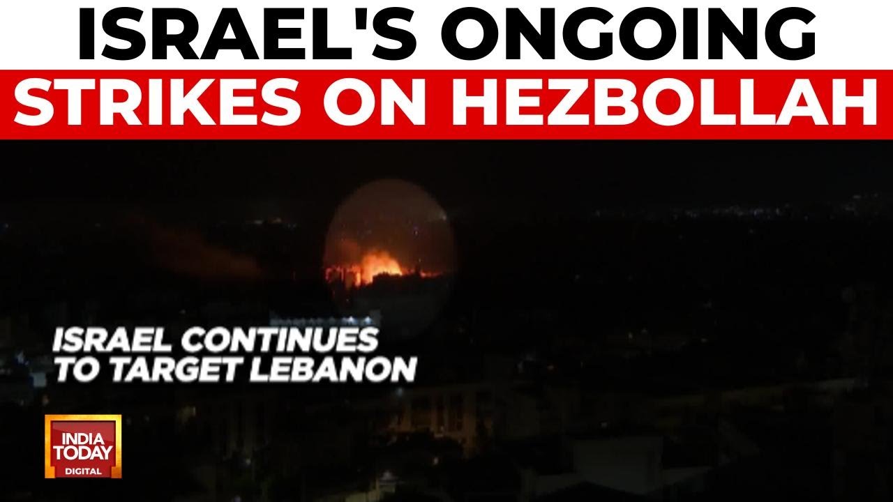 Israel Continues Strikes on Hezbollah, Netanyahu Declares Group Weakened