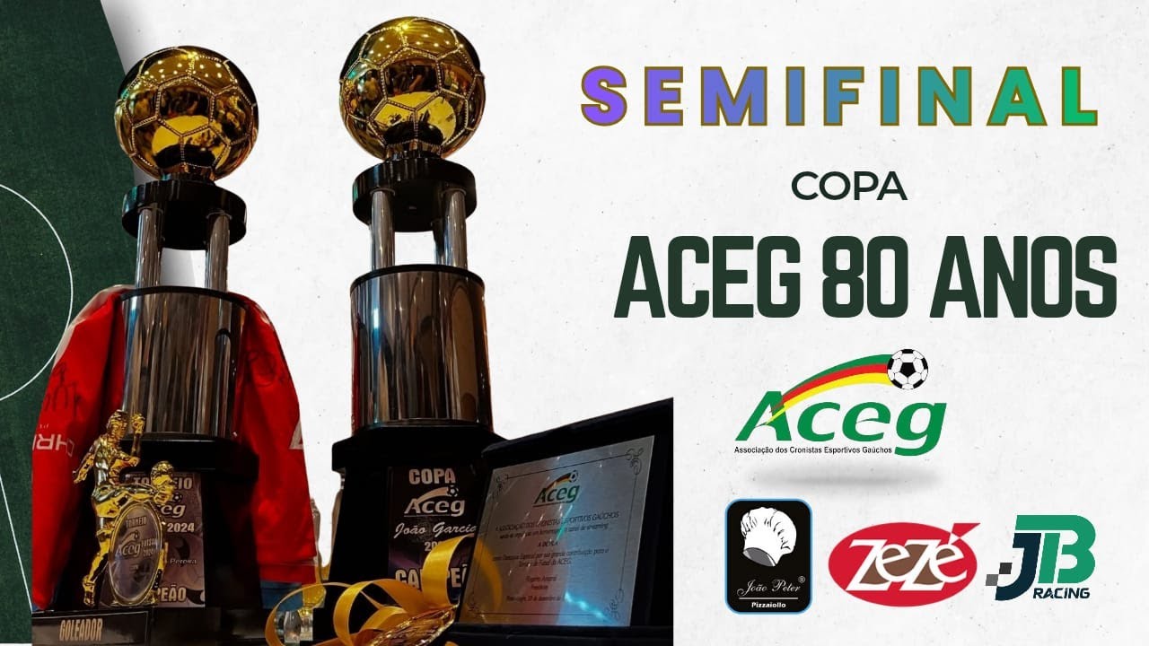 COPA ACEG 80 ANOS AO VIVO! SEMIFINAL - SESC POA.