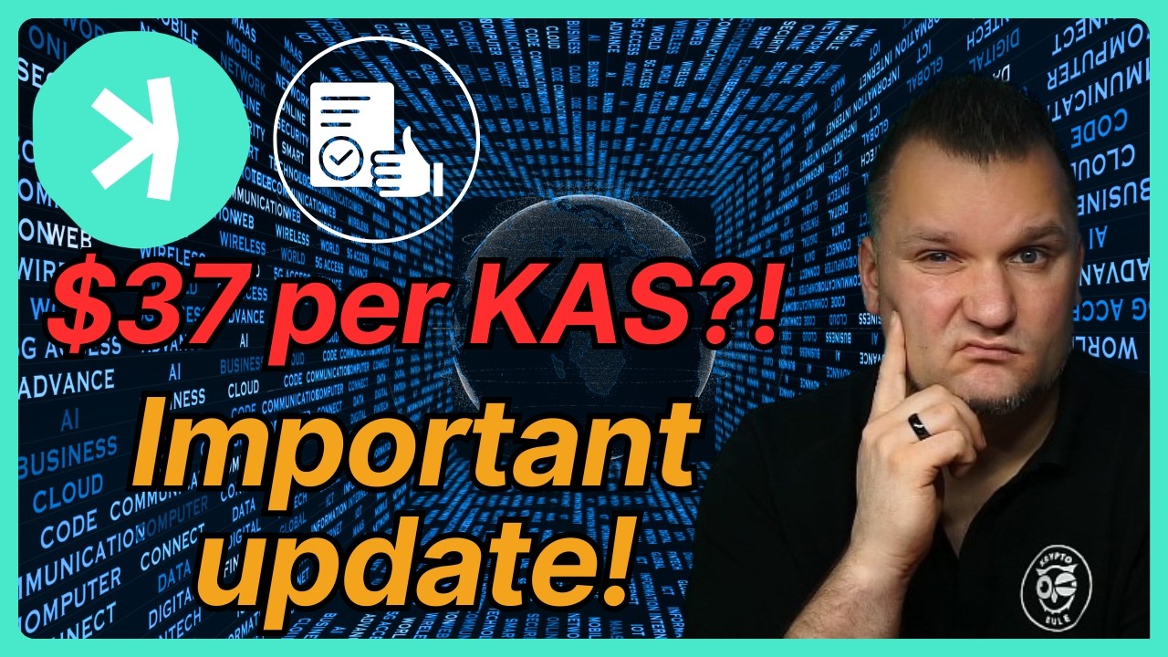 Это обновление важно для Kaspa! Цена KAS — 37 долларов! Новые токены KRC20, а также мошенничество...