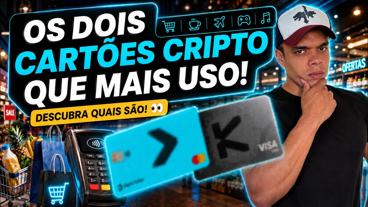 💳 The 2 Crypto Cards I Use Most in Brazil and Worldwide in 2026 | No IOF (Brazilian tax on financ...