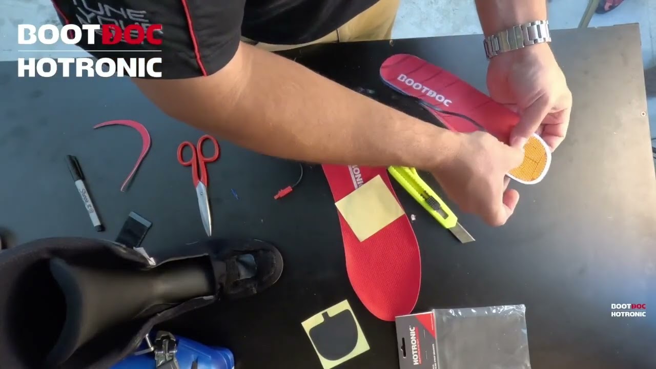 Hotronic XLP C Footwarmer Installation: Tape and Loop Method (full install)