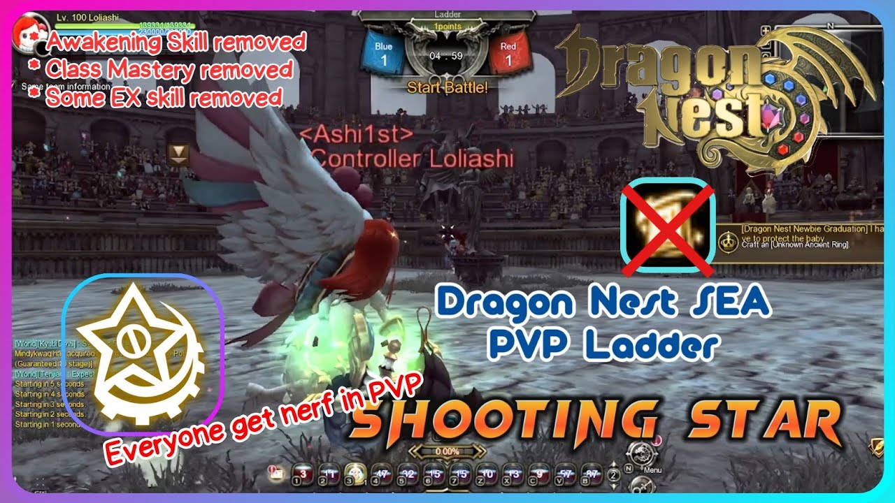 Shooting Star PVP Ladder ~ Dragon Nest SEA #A52 