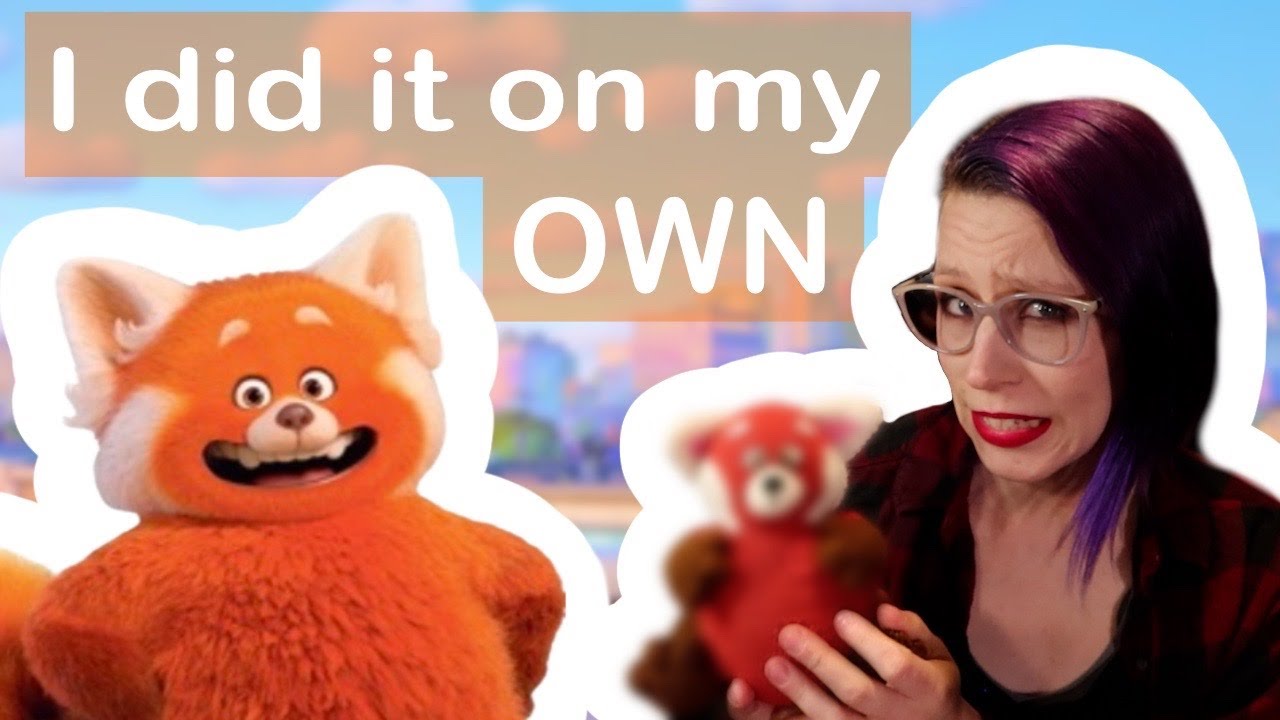 Crochet is Never Not on my Mind [Amigurumi Meilin the Red Panda from Turning Red]