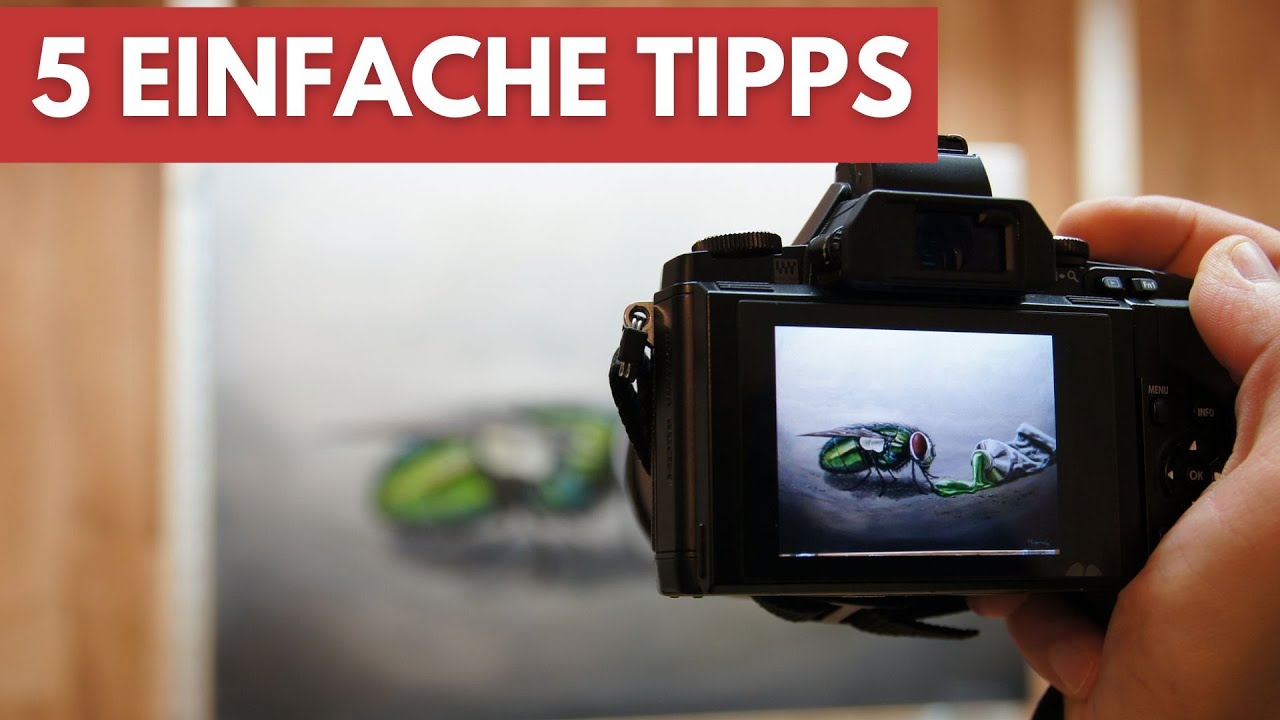 Gem&auml;lde abfotografieren &ndash; Mit wenigen Tricks zum besseren Bild