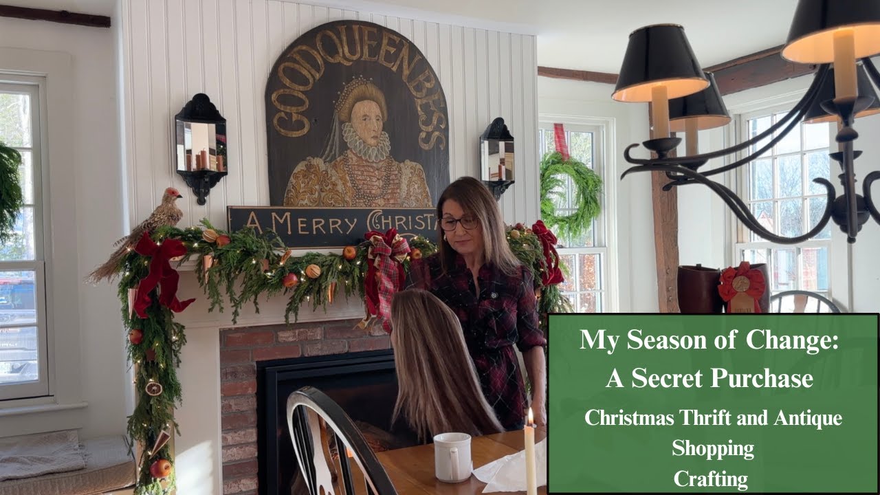 My first real wig is part of my new Season of Change| New England Villages, DIY craft