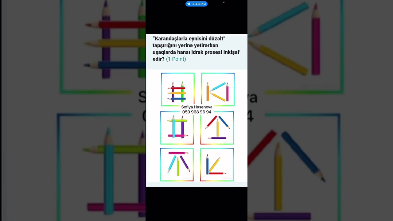 📌Gender bərabərliyi mövzusunun izahı və sınağdakı müəyyən testlərin izahı 1 ci hissə #bağça