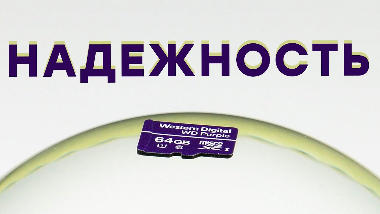1000 перезаписей! Обзор microSD-карты WD Purple