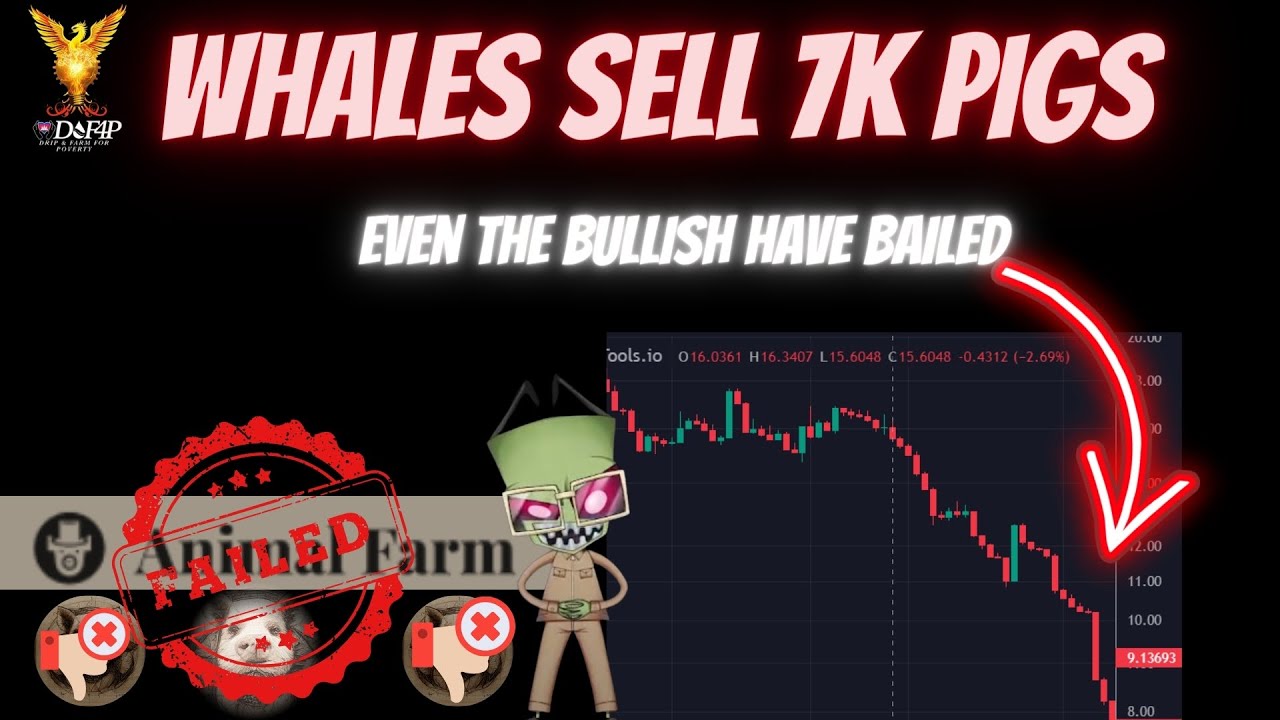 Drip Network Animal Farm final failure when the bullish bail