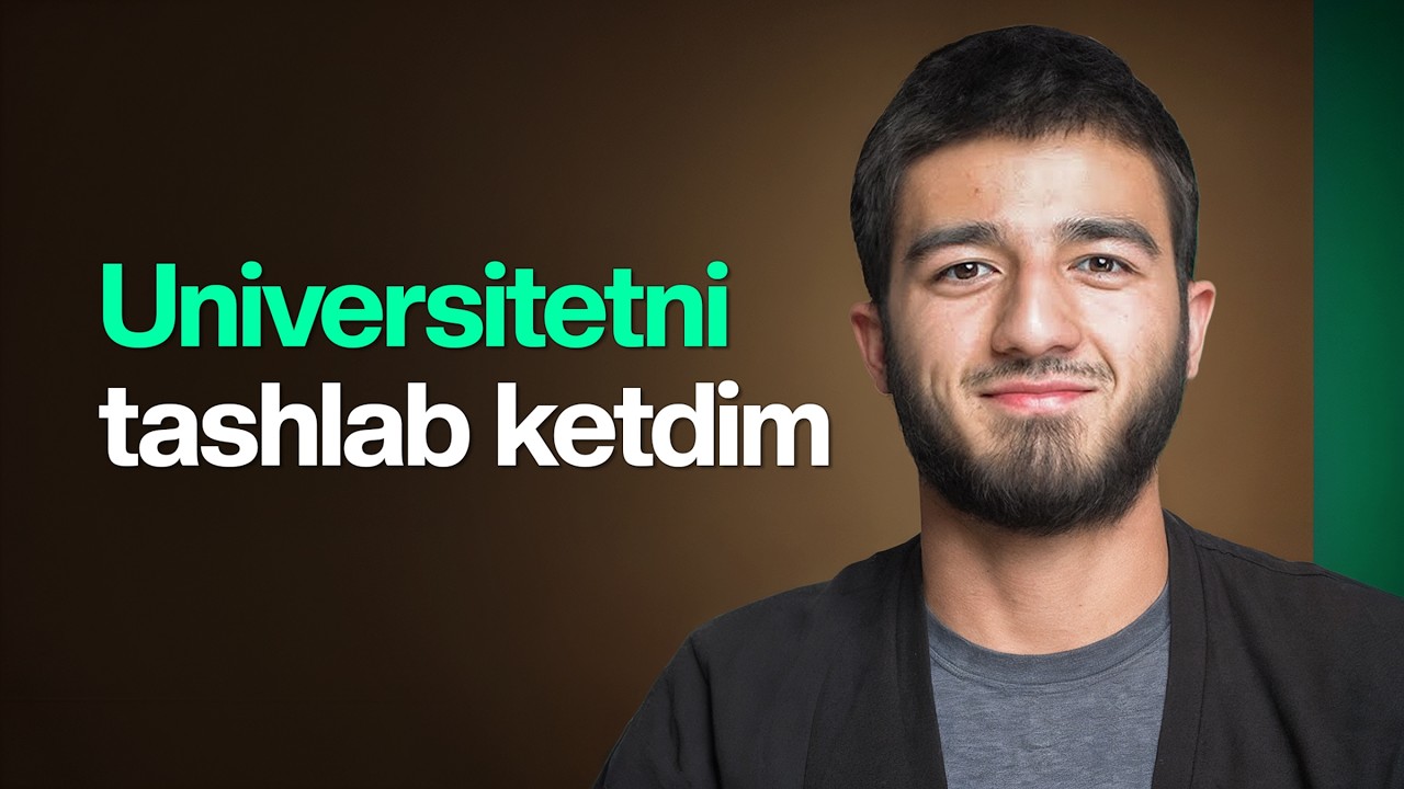 Universitetdan ketish – ta'limdan ketish degani emas