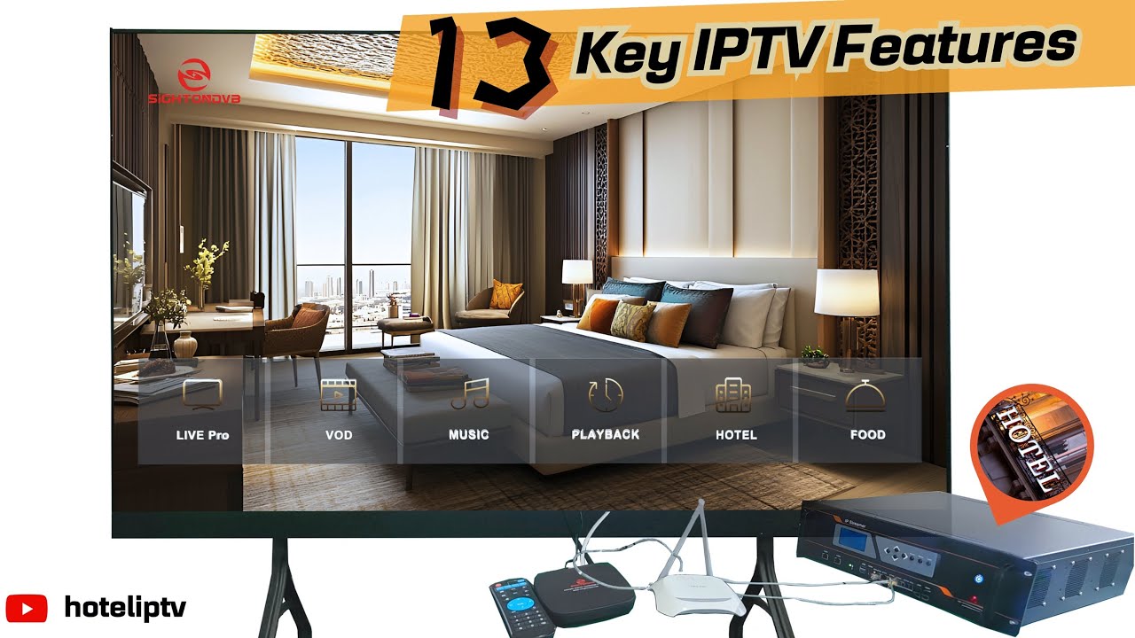 13 Key Features of Sighton IPTV for Hotels | Complete Demo & Setup Guide