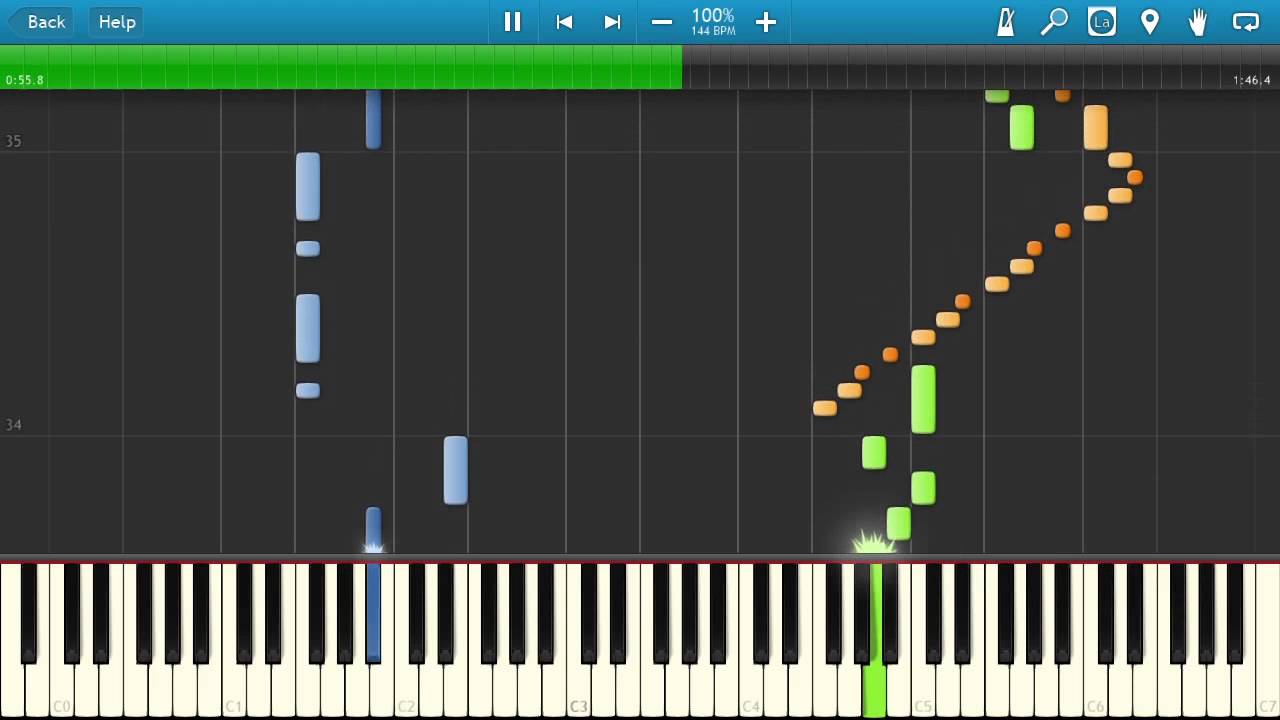 星をみるひと パスワード入力画面 ピアノアレンジ【MIDI】