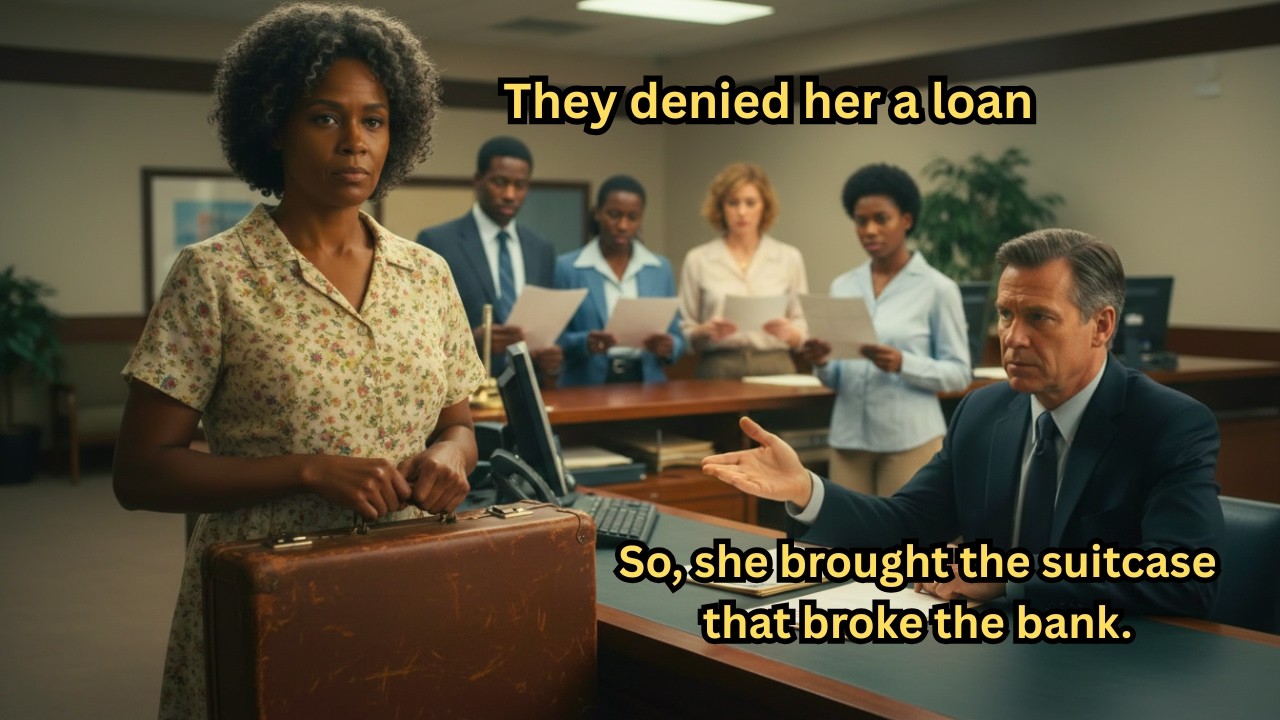 The Bank Denied Her a Loan Because She 'Looked Like a Risk' — Her Next Deposit Broke the Branch..