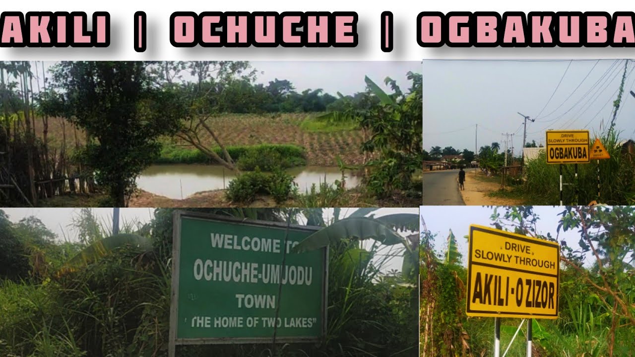 Driving within OCHUCHE | OGBAKUBA | AKILI in OGBARU LGA of ANAMBRA STATE|Travel vlog|Road Trip| vlog