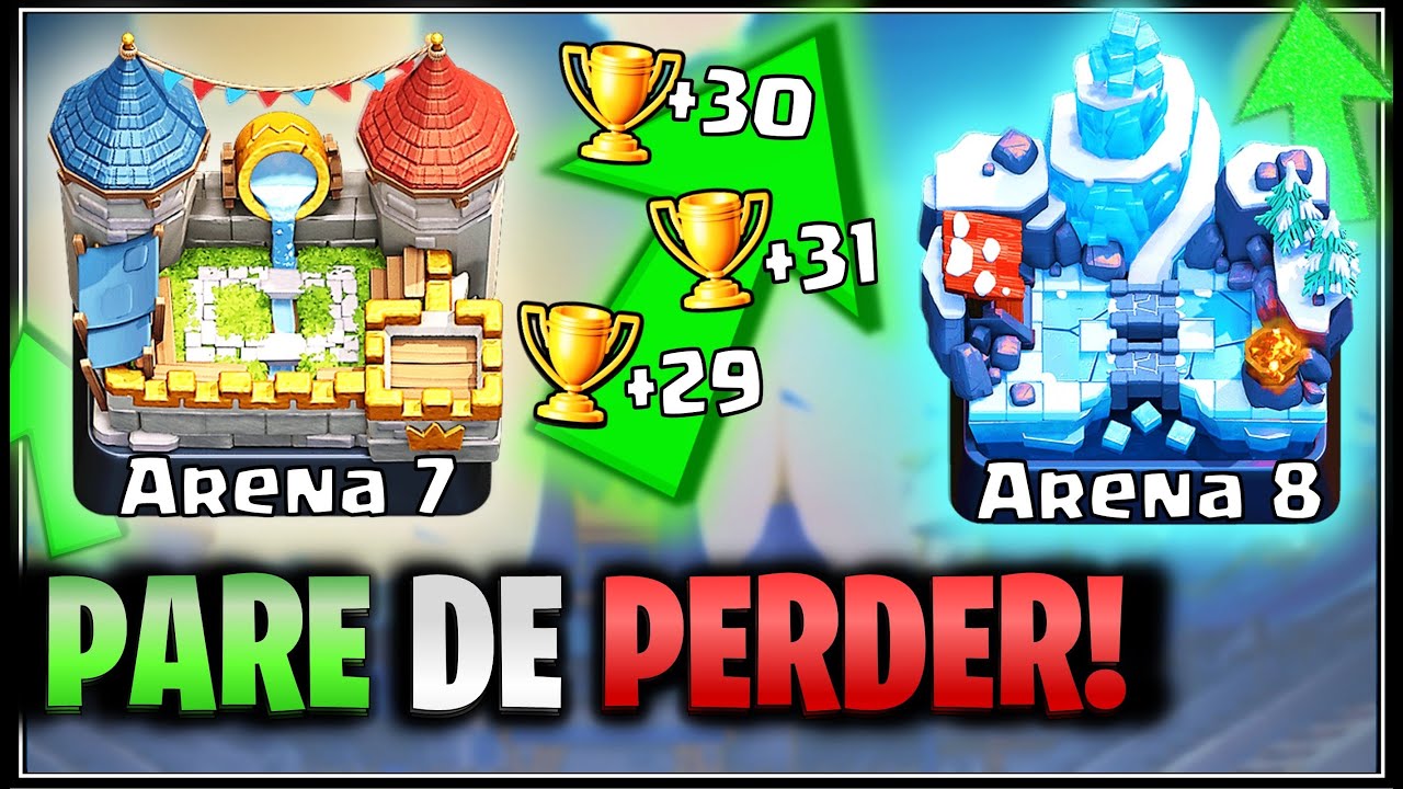 DECKS ARENA 7 E DECKS ARENA 8 - CLASH ROYALE [AVALIANDO OS INSCRITOS]