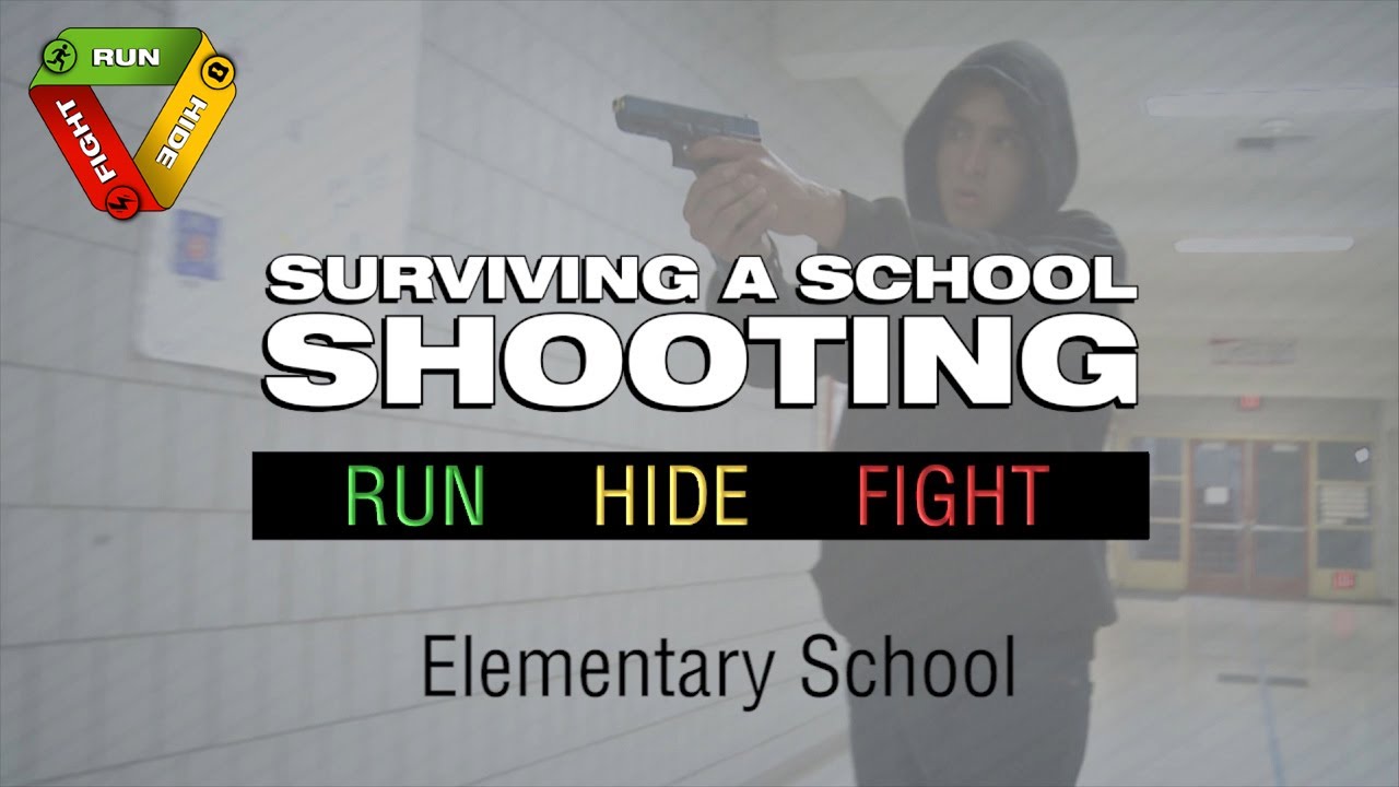 RUN - HIDE - FIGHT || Active Shooter Preparedness Training for Elementary Schools
