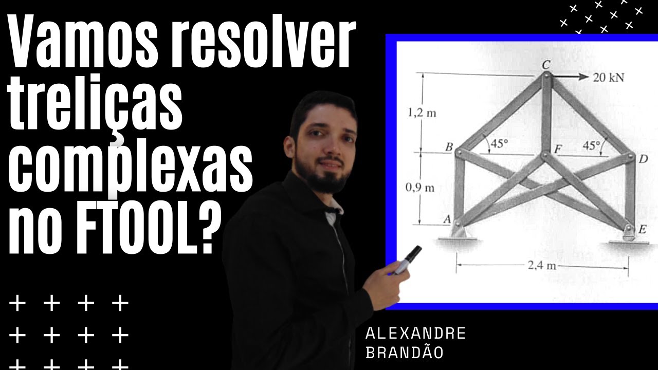 Vamos resolver treliças complexas no FTOOL?