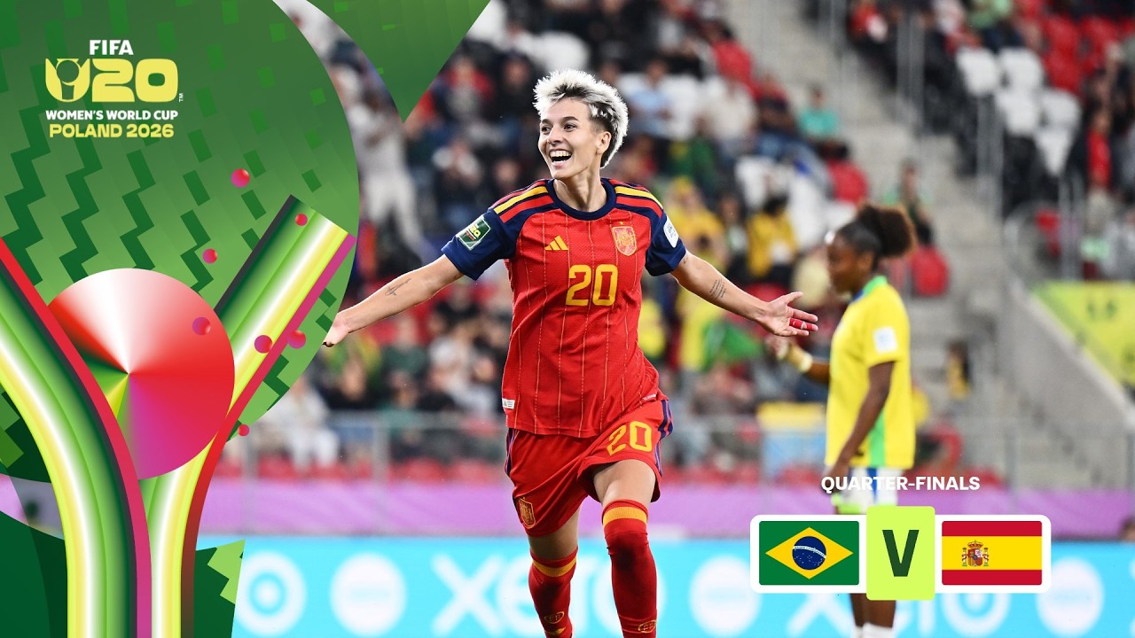 SPAIN DEFEATS BRAZIL | FIFA U-20 Women's World Cup 2026&trade; Highlights