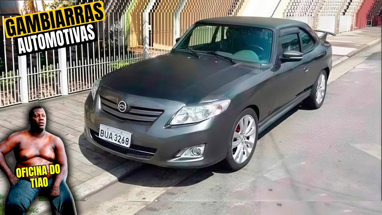 As Gambiarras de Carro Mais Inusitadas Que Foram Feitas na Oficina do Ti&atilde;o! Voc&ecirc; Vai Ficar De Cara