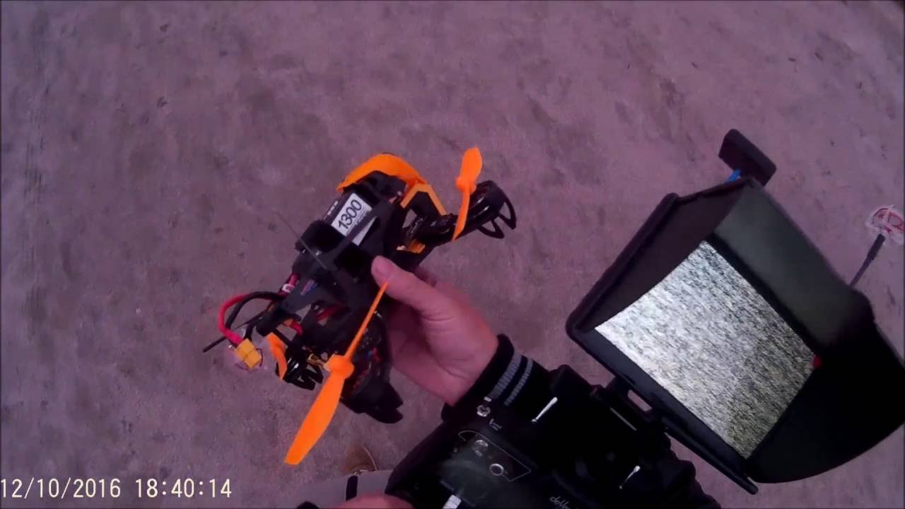 My first fly with Walkera F210 3D