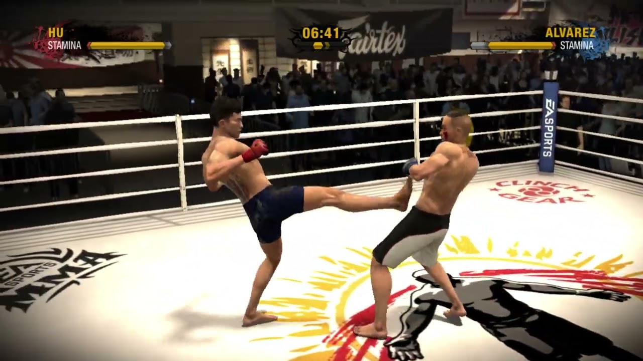 EA Sports MMA Career Mode Championship Fight 4