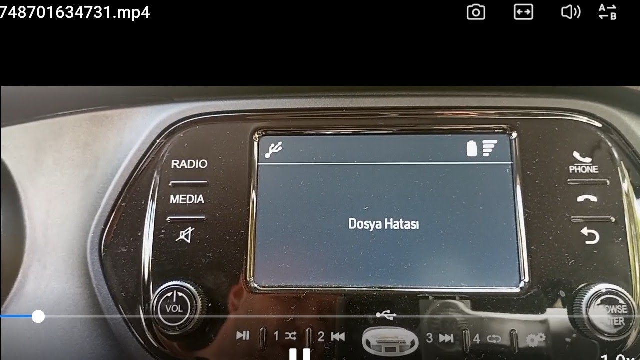 Arabalarda Dosya Hatası ya da Öğe Yok Sorunu