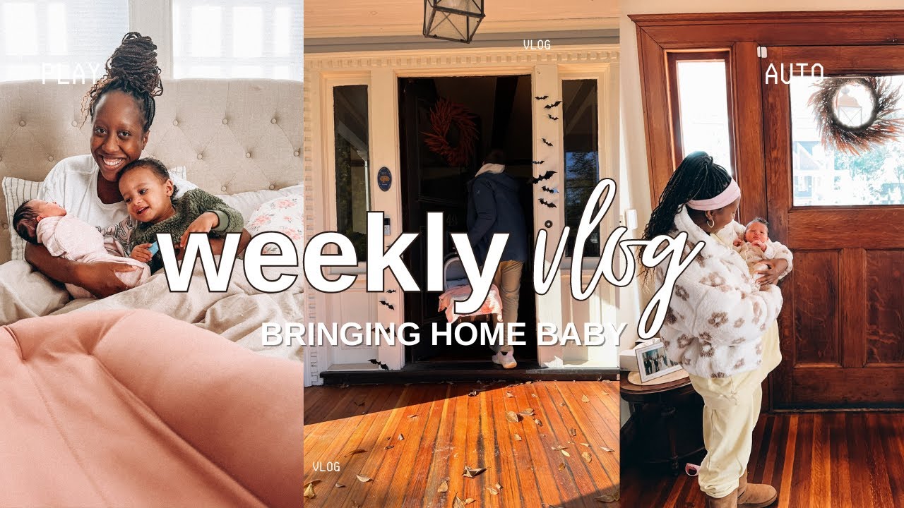 BRINGING HOME OUR NEWBORN BABY and TODDLER MEETS BABY SISTER | RUDGE FAM VLOG