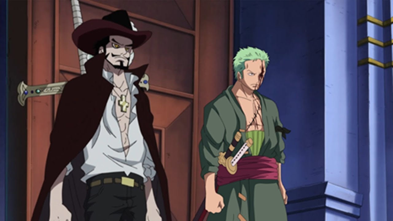 Zoro revela como perdeu seu olho esquerdo treinando com Mihawk - One Piece
