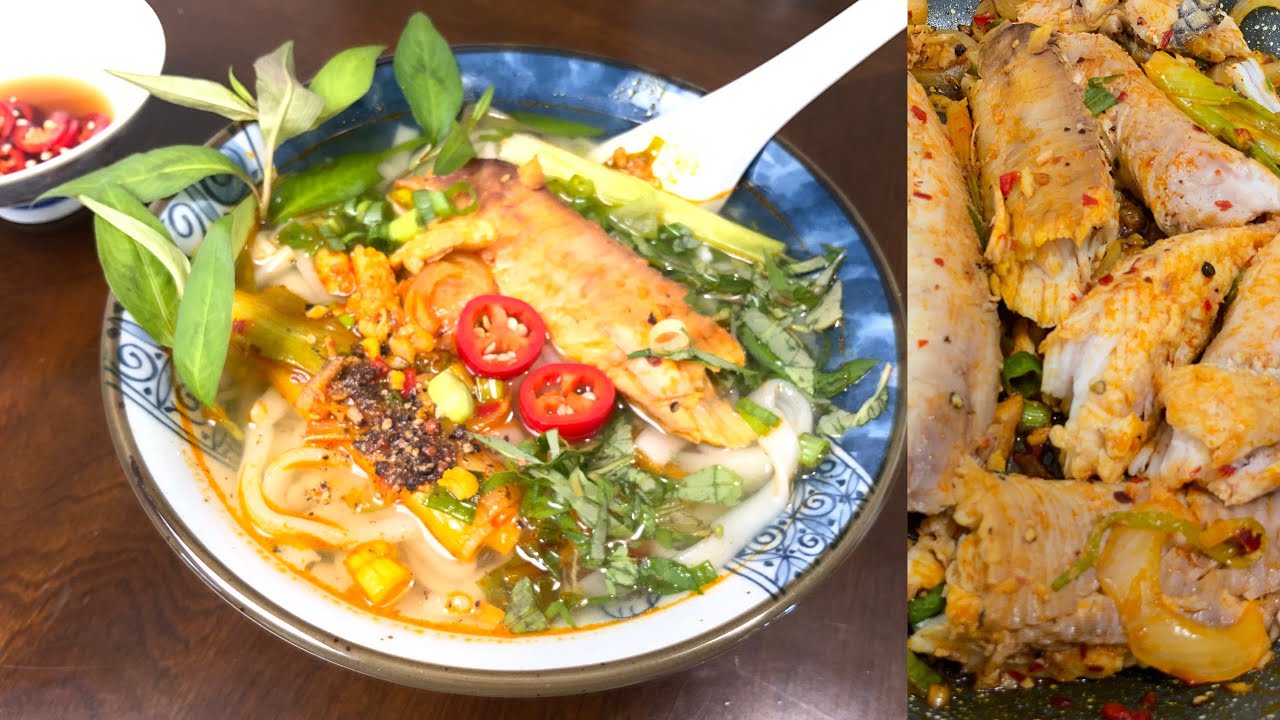 Bánh Canh Cá Lóc Kiểu Huế  Bí Quyết Làm Sợi Bánh Canh Bột Xắt Thành Công Ở Mỹ