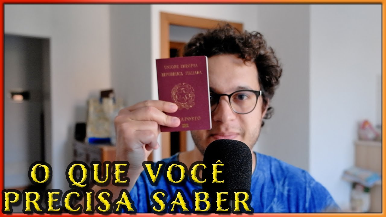 Como CONSEGUIR o PASSAPORTE ITALIANO no Brasil e na Itália ?