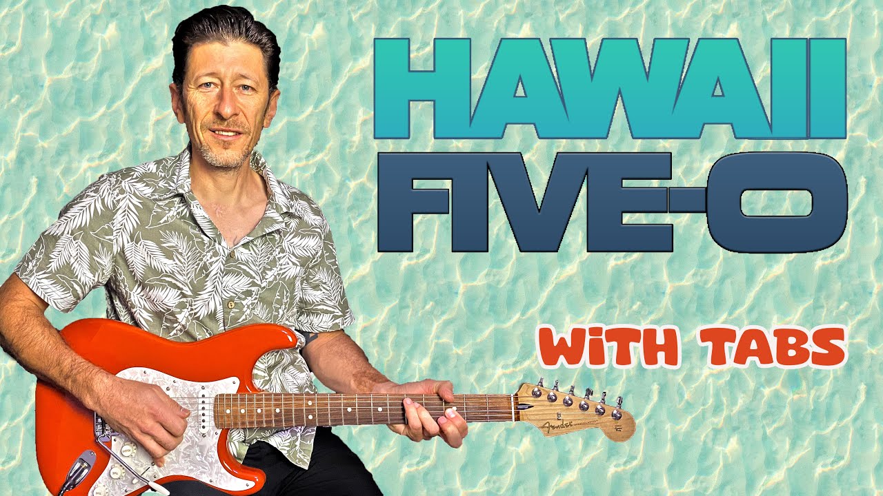 Hawaii Five-0 (guitar cover with tabs) The Ventures