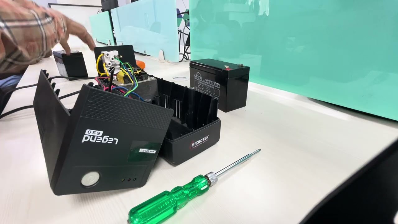 Microtek Legend 650 UPS Battery Replacement | Step-by-Step Guide