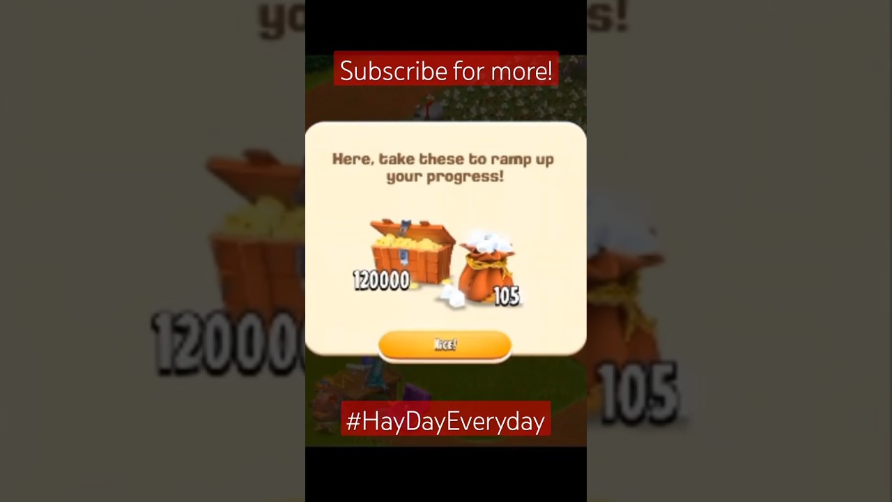 How To Get Free Coins & Diamonds in Hay Day #shorts