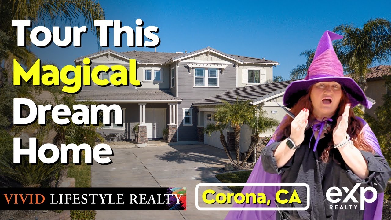 A Magical Dream Home Tour in Corona, CA!