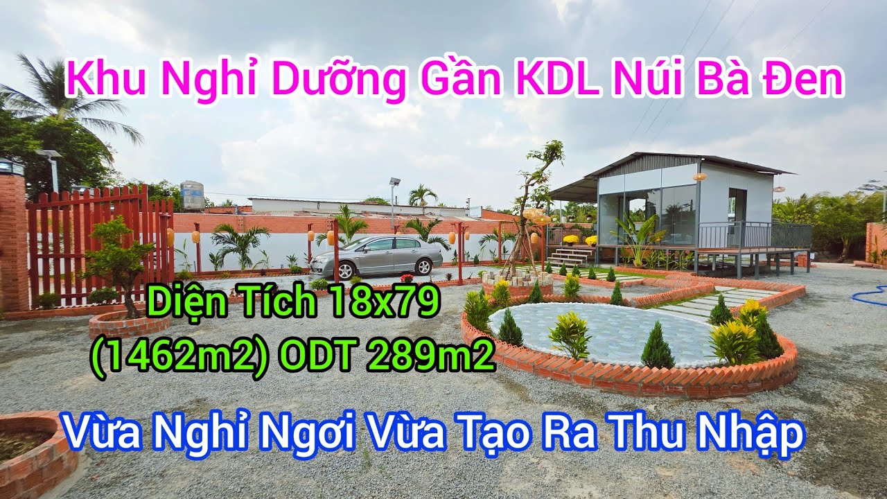 HOT Nhất Tây Ninh Khu Nghỉ Dưỡng Diện Tích Rộng Gần KDL Núi Bà Đen Bán Với Giá Quá Rẻ
