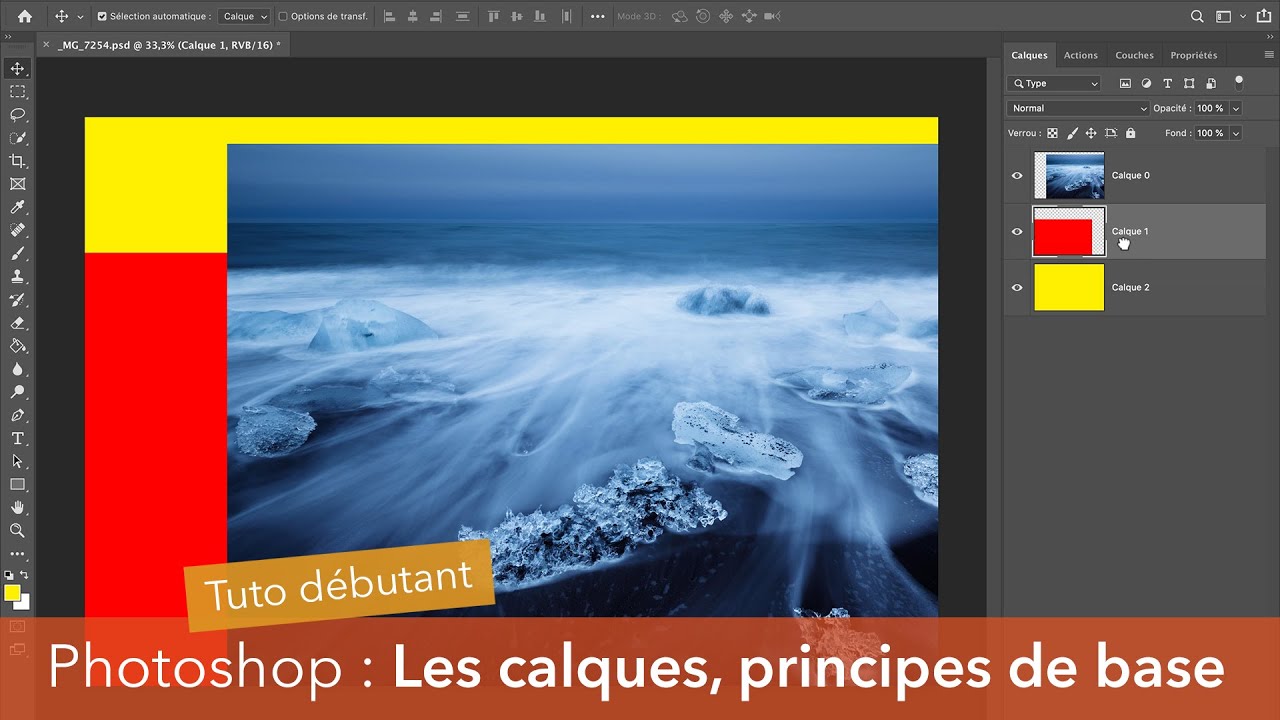 Les calques de Photoshop, principes de base
