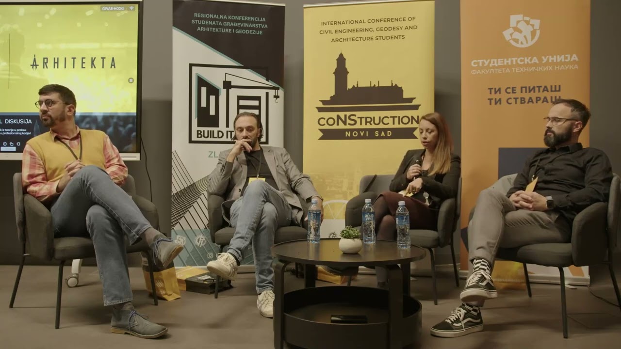 Arhitekta časopis :Prelazak iz teorije u praksu, Prvi koraci u profesionalnoj karijeri.