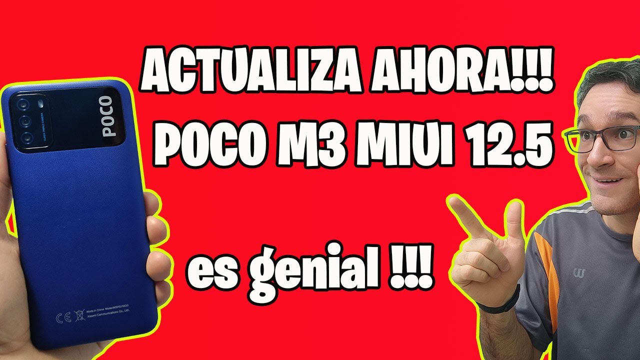 MIUI 12.5 POCO M3 ACTUALIZA AHORA!!!