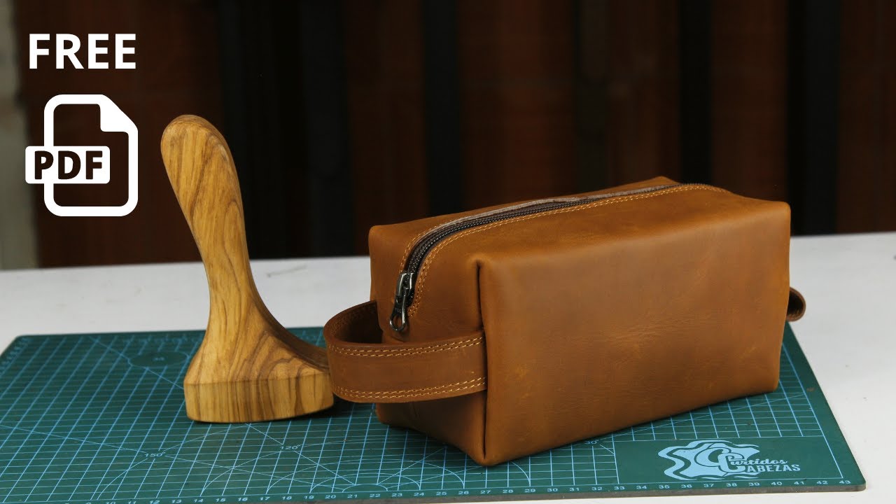 Cómo hacer un neceser de cuero Tutorial.