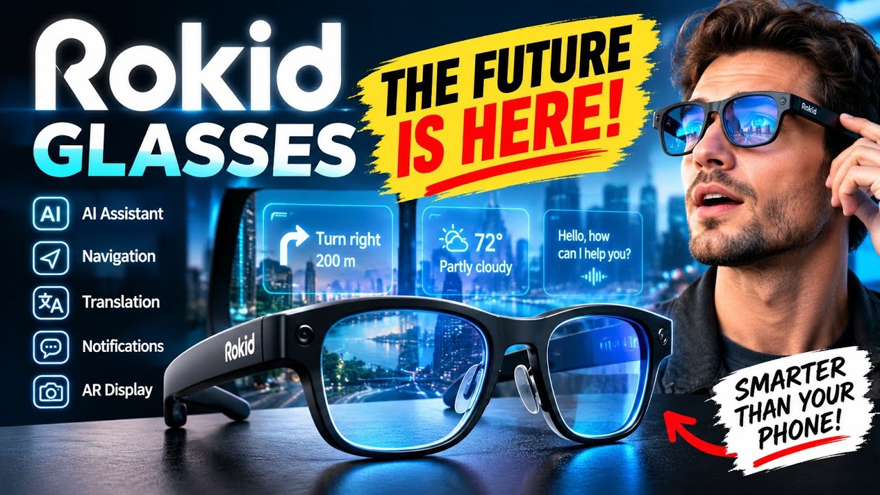 Rokid Glasses: The Future of Smart Glasses Is Here! 🤯