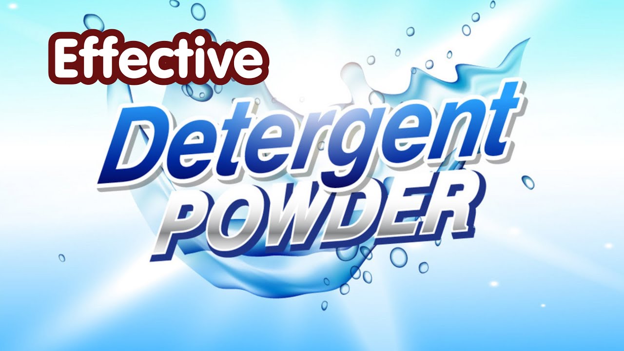 DIY Detergent/Omo Production Process
